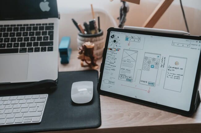 Analyse UX et maquette crée par un employé de Doowup Agence Digitale